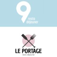 9 resto déjeuner - Le Portage resto déjeuner